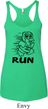 Black Penguin Power Run Ladies Tri Blend Racerback Tank Top