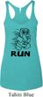 Black Penguin Power Run Ladies Tri Blend Racerback Tank Top