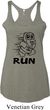 Black Penguin Power Run Ladies Tri Blend Racerback Tank Top