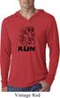 Black Penguin Power Run Lightweight Hoodie Shirt