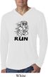 Black Penguin Power Run Lightweight Hoodie Shirt