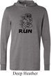 Black Penguin Power Run Lightweight Hoodie Tee