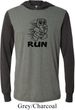 Black Penguin Power Run Lightweight Hoodie Tee