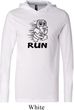 Black Penguin Power Run Lightweight Hoodie Tee
