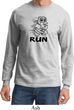 Black Penguin Power Run Long Sleeve Shirt