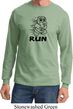 Black Penguin Power Run Long Sleeve Shirt