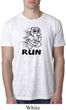 Black Penguin Power Run Mens Burnout Shirt