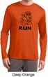 Black Penguin Power Run Mens Dry Wicking Long Sleeve Shirt