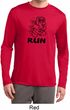 Black Penguin Power Run Mens Dry Wicking Long Sleeve Shirt