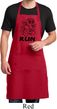 Black Penguin Power Run Mens Full Length Apron with Pockets