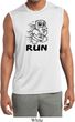 Black Penguin Power Run Mens Sleeveless Moisture Wicking Shirt
