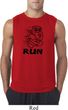 Black Penguin Power Run Mens Sleeveless Shirt