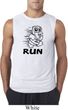Black Penguin Power Run Mens Sleeveless Shirt