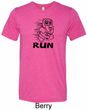 Black Penguin Power Run Mens Tri Blend Crewneck Shirt