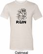 Black Penguin Power Run Mens Tri Blend Crewneck Shirt