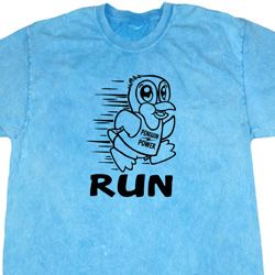 Black Penguin Power Run Mineral Tie Dye Shirt