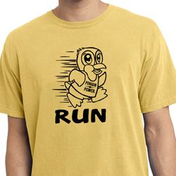 Black Penguin Power Run Pigment Dyed Shirt