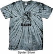 Black Penguin Power Run Spider Tie Dye Shirt