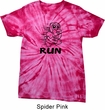 Black Penguin Power Run Spider Tie Dye Shirt