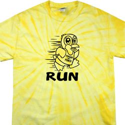 Black Penguin Power Run Spider Tie Dye Shirt