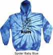 Black Penguin Power Run Tie Dye Hoodie