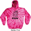 Black Penguin Power Run Tie Dye Hoodie