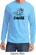 Black Penguin Power Swim Long Sleeve Shirt