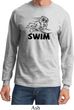 Black Penguin Power Swim Long Sleeve Shirt