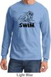 Black Penguin Power Swim Long Sleeve Shirt