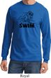Black Penguin Power Swim Long Sleeve Shirt