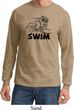 Black Penguin Power Swim Long Sleeve Shirt