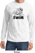 Black Penguin Power Swim Long Sleeve Shirt