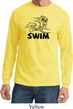 Black Penguin Power Swim Long Sleeve Shirt