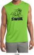 Black Penguin Power Swim Moisture Wicking Sleeveless Shirt
