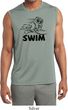 Black Penguin Power Swim Moisture Wicking Sleeveless Shirt