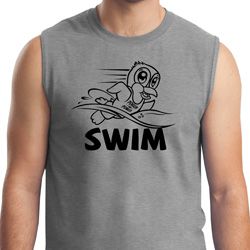 Black Penguin Power Swim Muscle Shirt Black Penguin Power Swim Muscle Shirt
