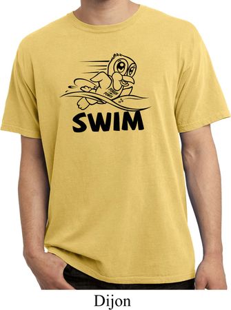 Black Penguin Power Swim Pigment Dyed T-shirt