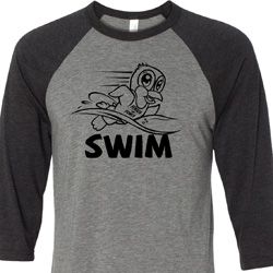 Black Penguin Power Swim Raglan Shirt Black Penguin Power Swim Raglan Shirt