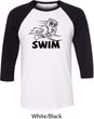 Black Penguin Power Swim Raglan Shirt