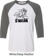 Black Penguin Power Swim Raglan Shirt