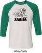 Black Penguin Power Swim Raglan Shirt