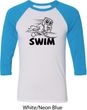 Black Penguin Power Swim Raglan Shirt