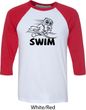 Black Penguin Power Swim Raglan Shirt