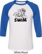 Black Penguin Power Swim Raglan Shirt