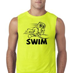 Black Penguin Power Swim Sleeveless Shirt Black Penguin Power Swim Sleeveless Shirt