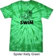 Black Penguin Power Swim Spider Tie Dye Shirt