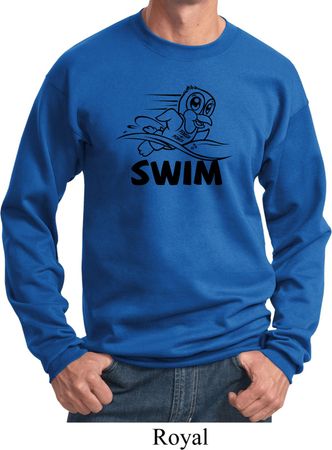 Black Penguin Power Swim Sweatshirt