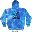 Black Penguin Power Swim Tie Dye Hoodie