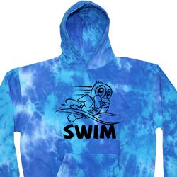 Black Penguin Power Swim Tie Dye Hoodie Black Penguin Power Swim Tie Dye Hoodie