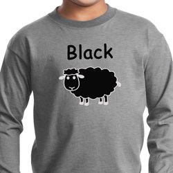 Black Sheep of the Family Funny Kids Long Sleeve Shirt